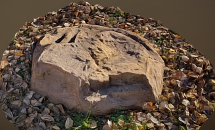 Камень Люкс-Лайт D75/30 коричневый