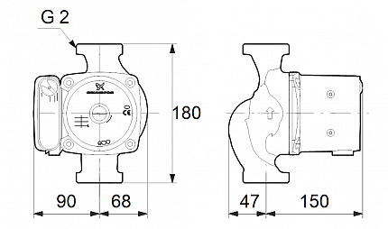Насос  UPS 32-100 N  1x230V 50Hz  Grundfos