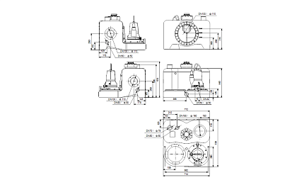 MULTILIFT MOG.09.3.2 3х400 В, 1.4/1.9 кВт, 2.6А