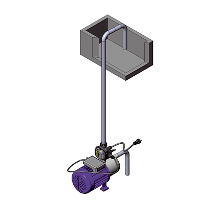 SPIN Реле потока 115-230V 12A автоперезапуск(60 мин/4попыт) IP65 вх/вых 1 внешнее соединение(штуцер), клапан с отверствием.