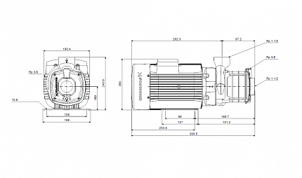 Насос CM10-2 A-R-A-V-AQQV F-A-A-N