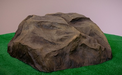 Камень Люкс-Лайт D100/35 коричневый
