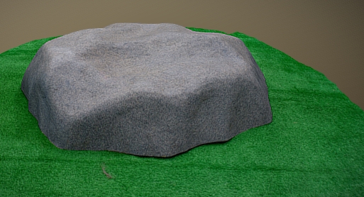 Искусственный камень D100/10 серый