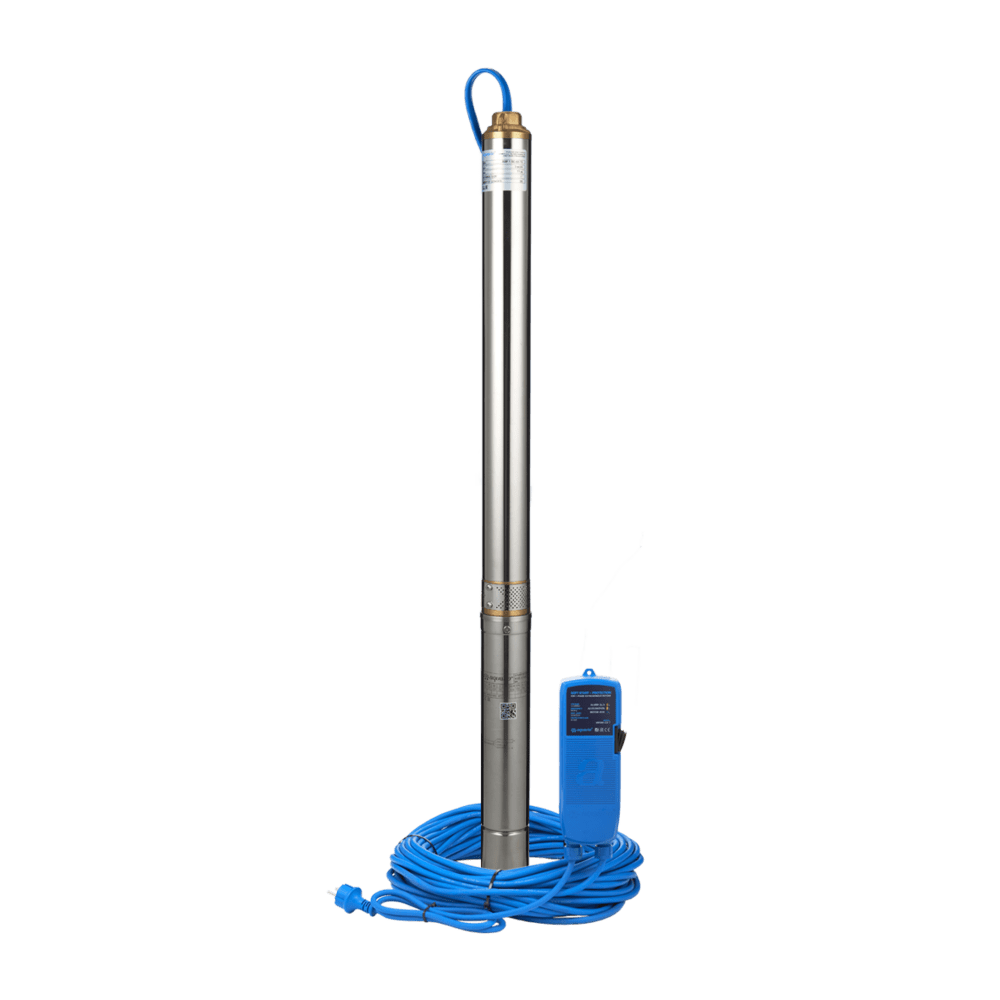 Скважинный насос Aquario ASP1.5С-85-75(P), плавный пуск, кабель 60м