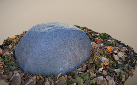 Декоративный камень D60/20 серый
