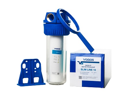 Фильтр бытовой прозрачный VODOS Slim Line 10